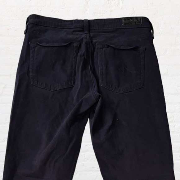 AG Adriano Goldschmied The Prima Mid‎ Rise Cigarette Jeans Dark Purple Size 26 - Picture 11 of 11